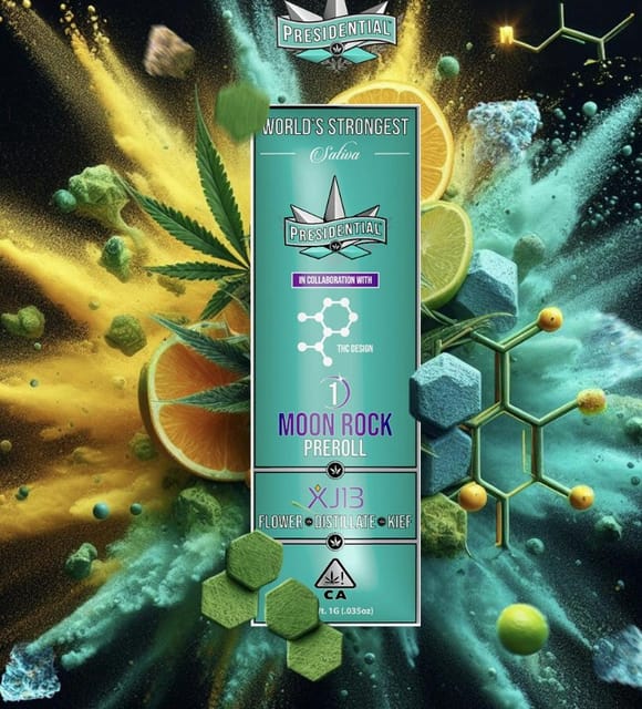 Presidential - Pre-Roll XJ 13 Moonrock 1g - Presidential - Pre-Roll XJ 13 Moonrock 1g