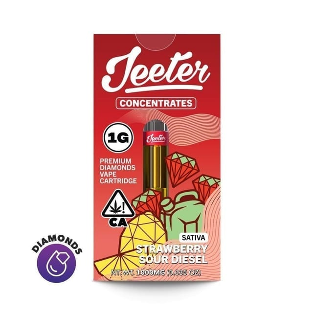 Strawberry Sour Diesel (S) Liquid Diamond 1g Vape Cartridge - Strawberry Sour Diesel (S)