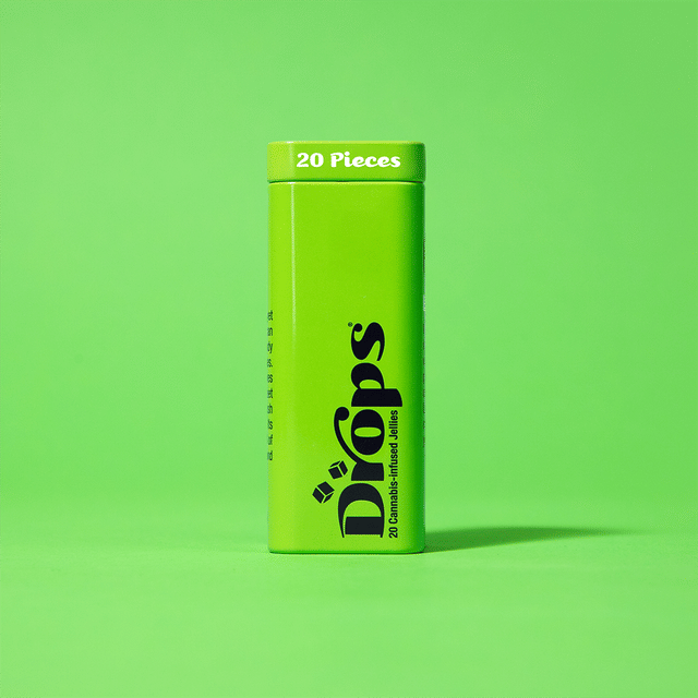 Drops - Lime Evergreen - Single Tin