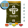 Watermelon Z Hash Rosin Infused Mixed Fruit Gummies 100mg 10pk
