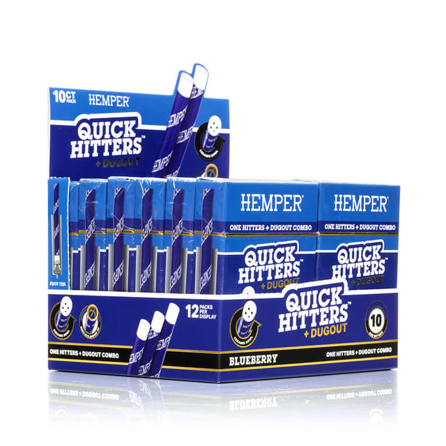 Blueberry Quick Hitters Dugout 10-Pack - Blueberry