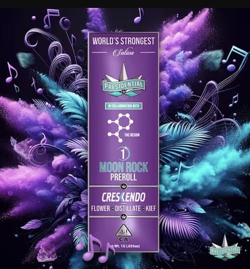 Presidential - Pre-Roll Crescendo Moonrock 1g - Presidential - Pre-Roll Crescendo Moonrock 1g