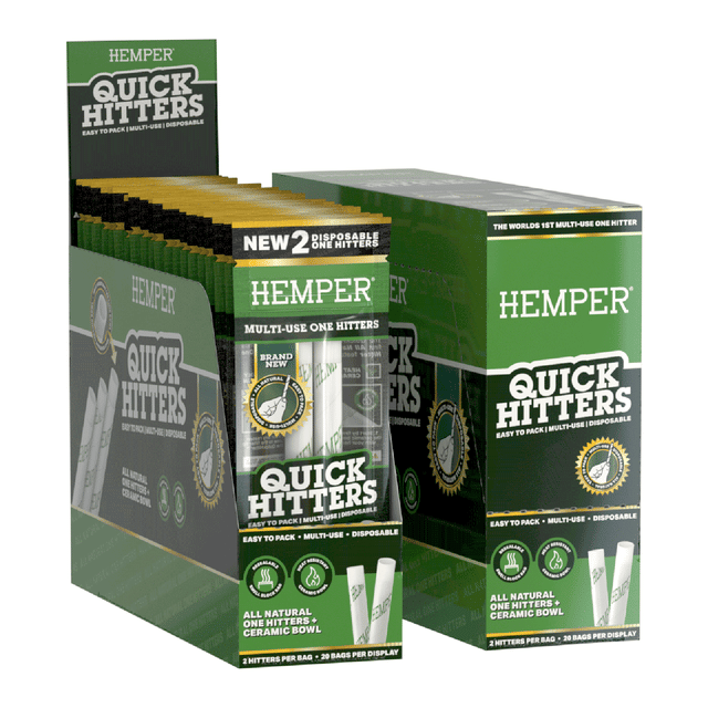 Unflavored Quick Hitters 2PK - Disposable One Hitter