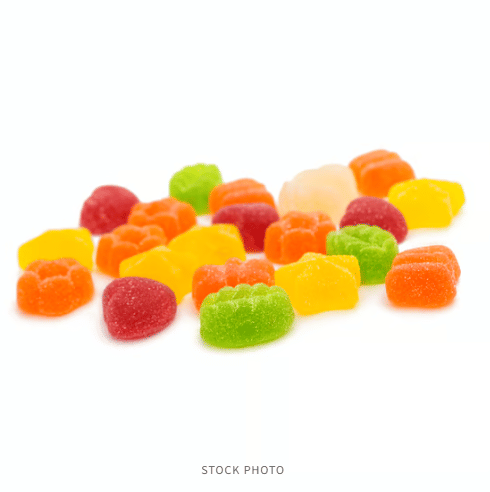 Smokiez: Sour Midnight Prickly Pear CBN 1:1:1 Fruit Chews -10pk