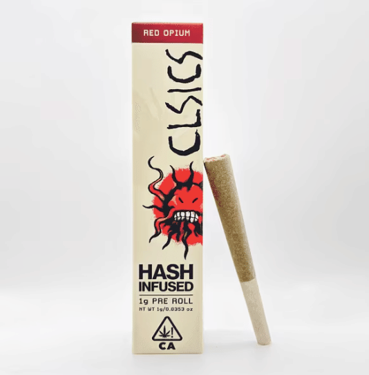 Red Opium (I) Hash Preroll - 1g - Red Opium (I)