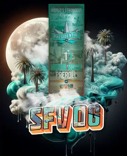 Presidential - Pre-Roll SFV OG Moonrock 1g - Presidential - Pre-Roll SFV OG Moonrock 1g