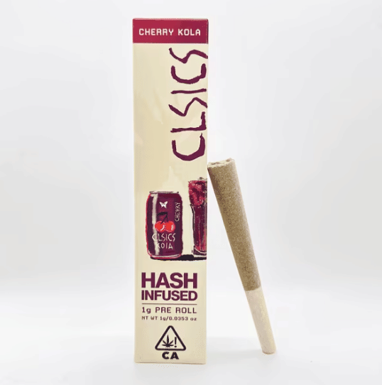Cherry Kola (H) Hash Preroll - 1g - Cherry Kola (H)