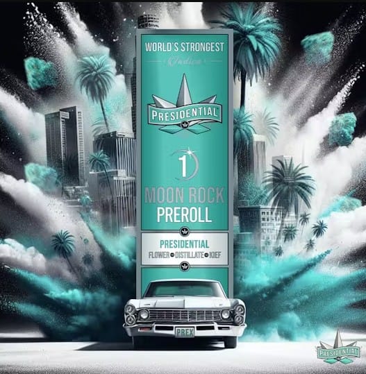 Presidential - Pre-Roll Classic Moonrock 1g - Presidential - Pre-Roll Classic Moonrock 1g