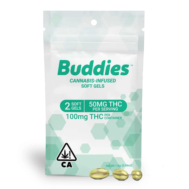 Soft Gels - 50mg x 2ct - THC 50 - 2ct