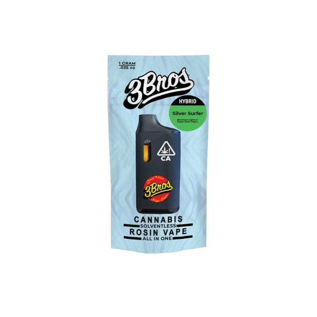 Silver Surfer - 1g Live Rosin Disposable - 1g Rosin Dispo - Hybrid