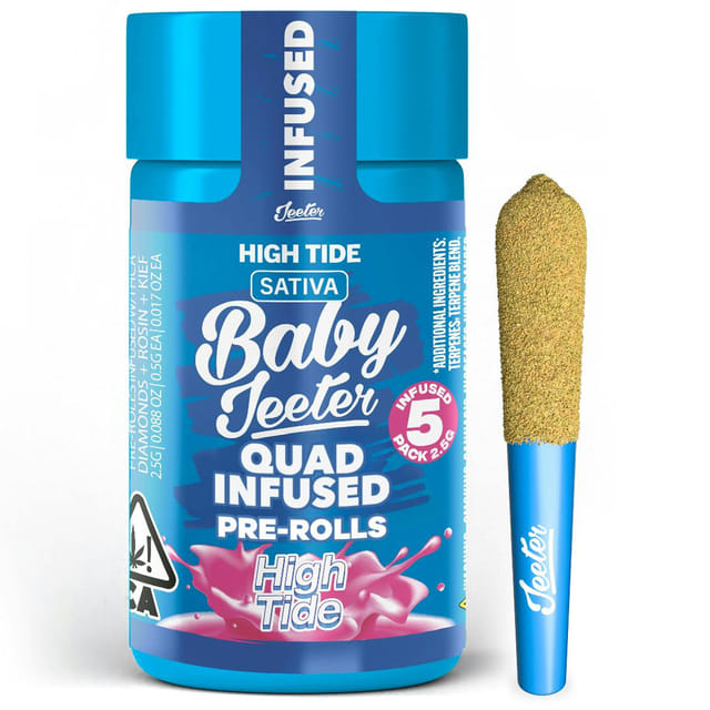 High Tide - 5pk Infused Baby Pre Rolls *B2G1 EVERYDAY* *SPECIAL PRICING* - Hight Tide (S)