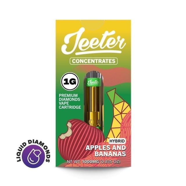 Apples & Bananas (H) Liquid Diamond 1g Vape Cartridge Juice **B2G1 EVERYDAY** - Apples & Bananas (H)