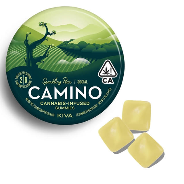Sparkling Pear 3:1 CBD Gummies - Camino - Sparkling Pear (H)