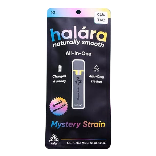 Mystery Strain - HIGH THC AIO 1G - Mystery Strain