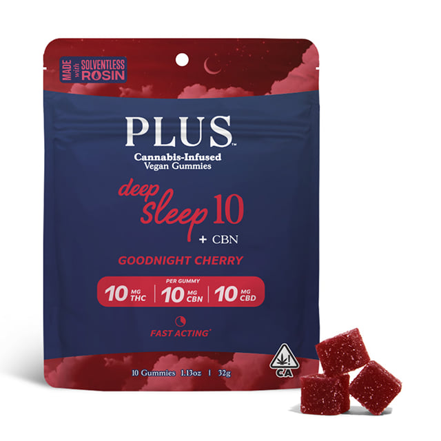Goodnight Cherry 1:1:1 (CBD:CBN:THC) Gummies - Goodnight Cherry CBN