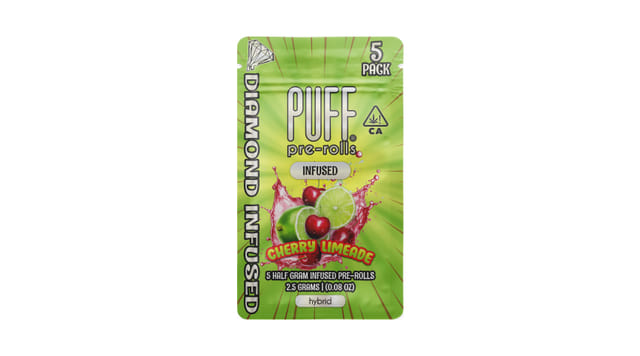 Cherry Limeade - 5 ct - Diamond Infused Pre Roll - 2.5g