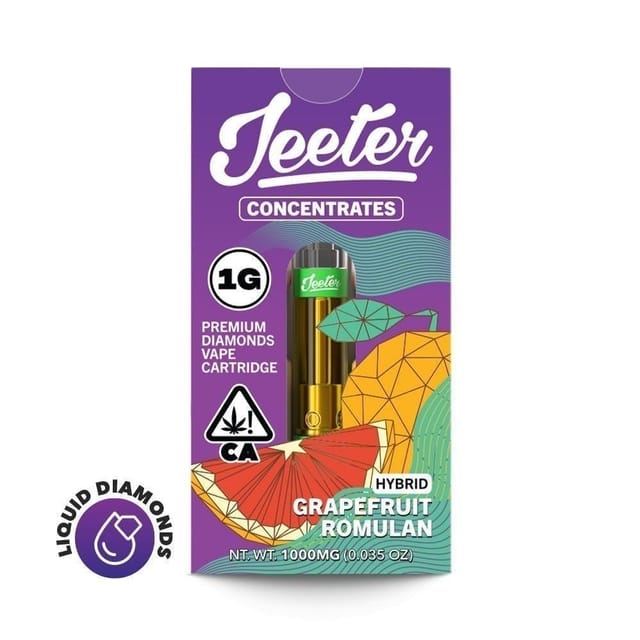 Grapefruit Romulan (I) Liquid Diamond 1g Vape Cartridge Juice **B2G1 EVERYDAY** - Grapefruit Romulan (I)