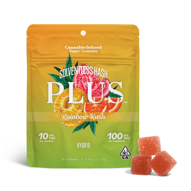 Rainbow Kush - 100mg Hash Gummies - Gummies - Hybrid