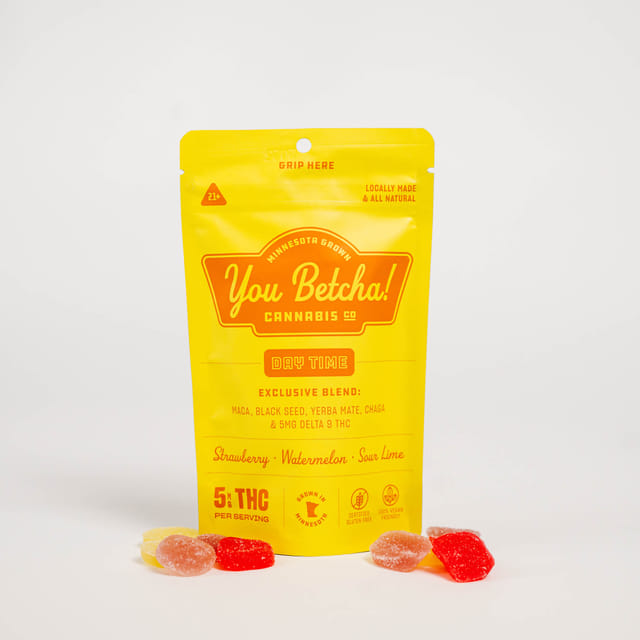 Day Time Gummies: Strawberry, Watermelon & Sour Lime - 1 Single Pack