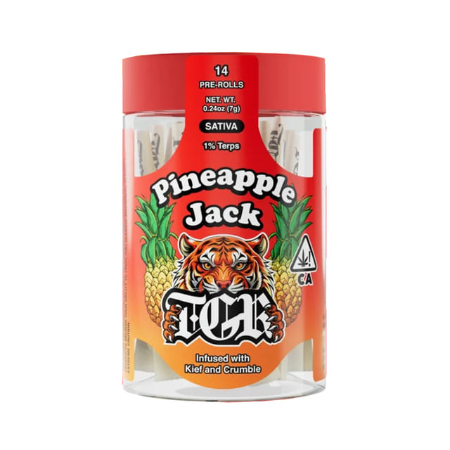 Pineapple Jack (S) 7g 14 Infused Pre-rolls *SPECIAL PRICING* - Pineapple Jack (S)