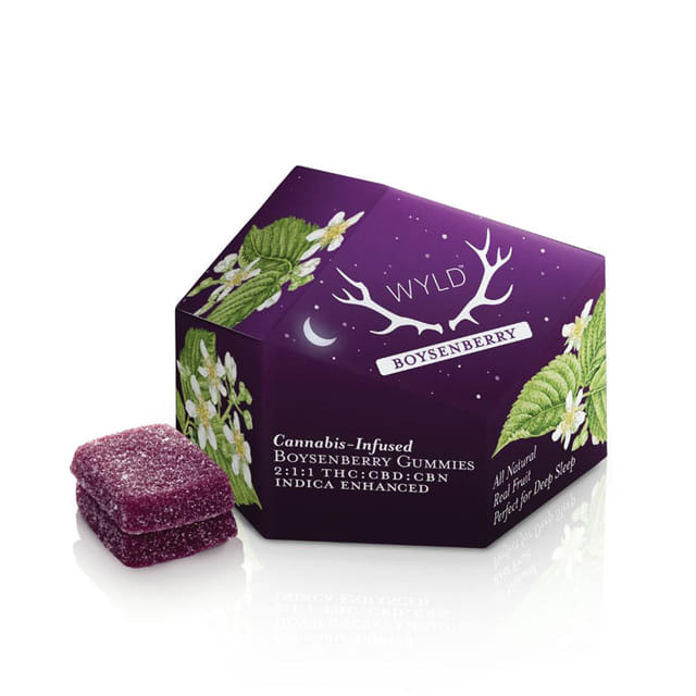 Boysenberry 1:1:1 THC-CBD-CBN Gummies *SPECIAL PRICING* - Boysenberry 1:1:1