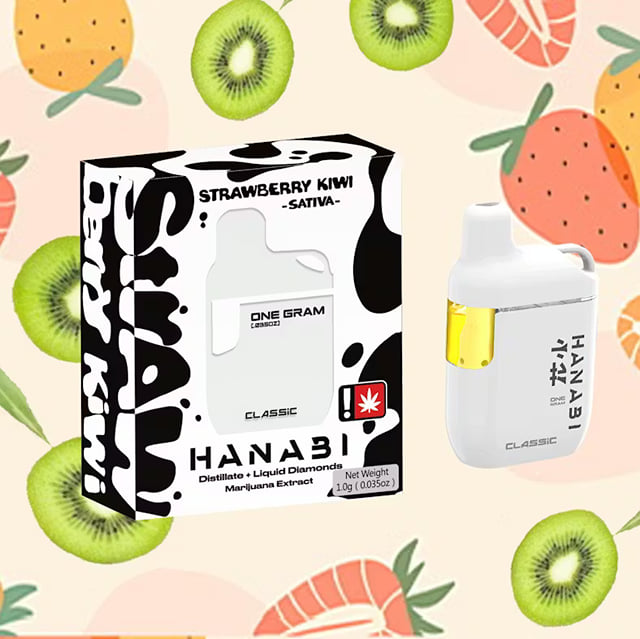 Strawberry Kiwi Hanabi Classic 1g All In One