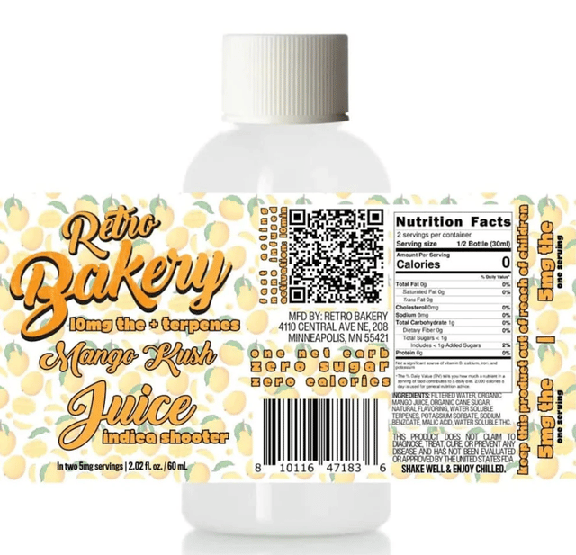 Mango Kush Juice Shot - Shot