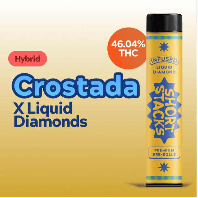 Crostada 2pk Liquid Diamond Infused Pre-Roll