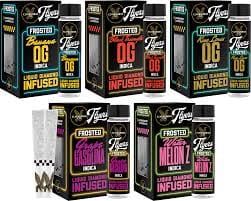 Claybourne Co. Flyers Frosted Infused 2.5G 5Pk - Pineapple Express