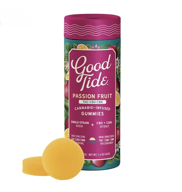 Passion Fruit Gummies - THC:CBD:CBN - 1:1:1