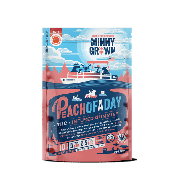 Peach Of A Day Gummies - Single Pack