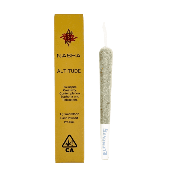Purple Papaya Punch x Moroccan Peaches - 1g Hash Infused Preroll - 1g Hash PR - Sativa