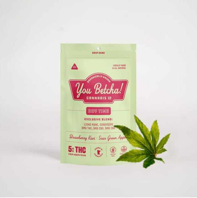 Day Time Gummies: Strawberry Kiwi & Sour Green Apple - 1 Single Pack