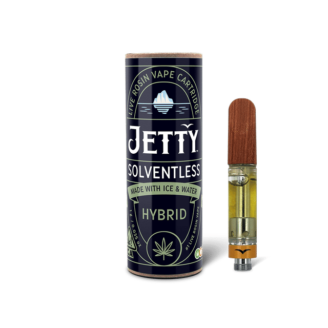 Jetty: Hash Burger | Solventless Live Rosin Cartridge - 1g