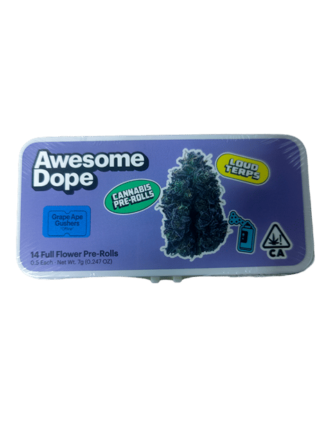 Grape Ape Gushers | Joints | 0.5g each | 14pk
