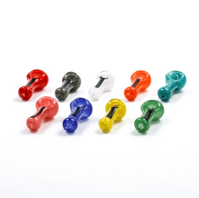 2.5" Dichro Glass Hand Pipes (6)