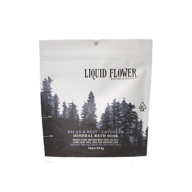 Relax Lavender Mineral Bath Soak - Lavender Mineral Bath Soak