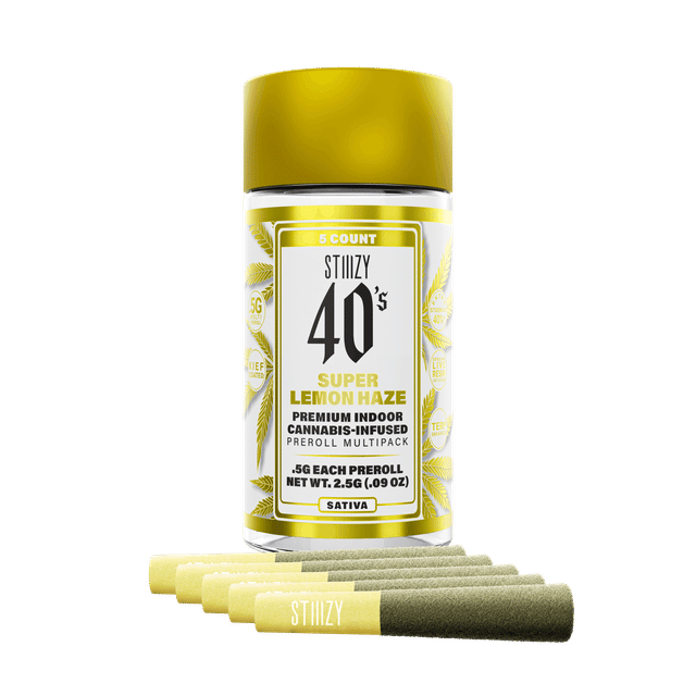 SUPER LEMON HAZE .5G 40S MINI BLUNT MULTIPACK