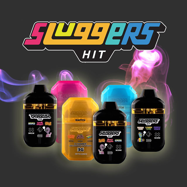 Sluggers - 3g - 3 Flavor - V.A.P.E. - NYC Diesel (S) / Mojito (H) / Bubble Bath (I) - 3 gram