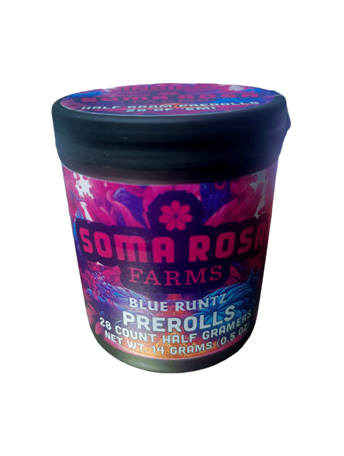 Blue Runtz | Mini Joints | 0.5g | 28pk - Soma Rosa Farms
