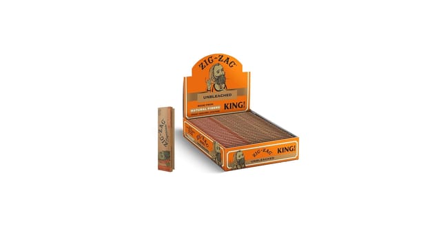 King Size Unbleached Slims - ZIG-ZAGS
