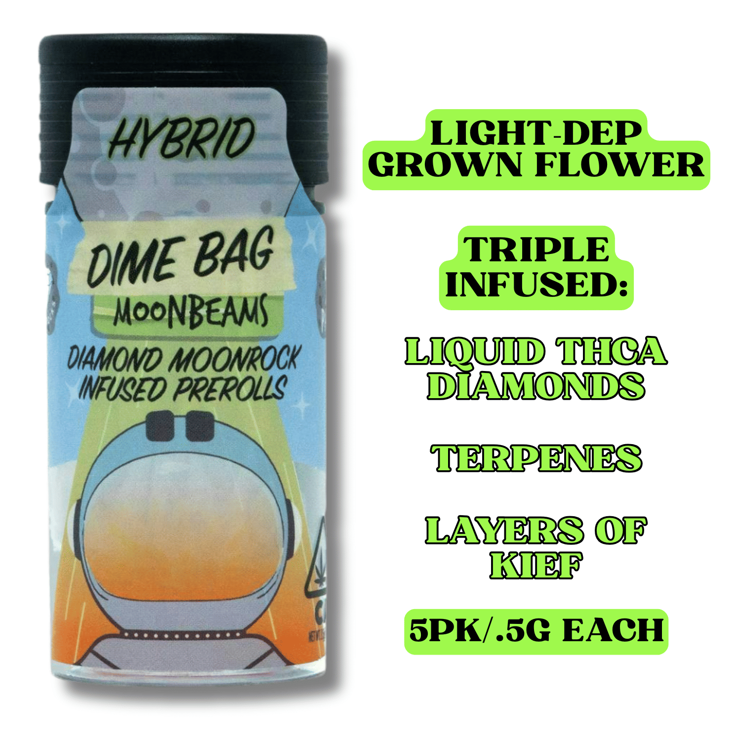DIME BAG: Strawberry Meltshake Moonbeams