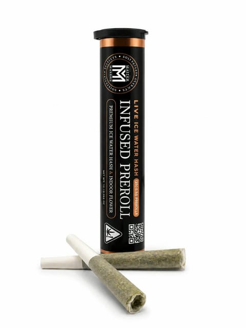 Giraffe Venom x Hash Burger IWH - Prerolls - Ice Water Hash Infused 2x.5g - 1 Grams
