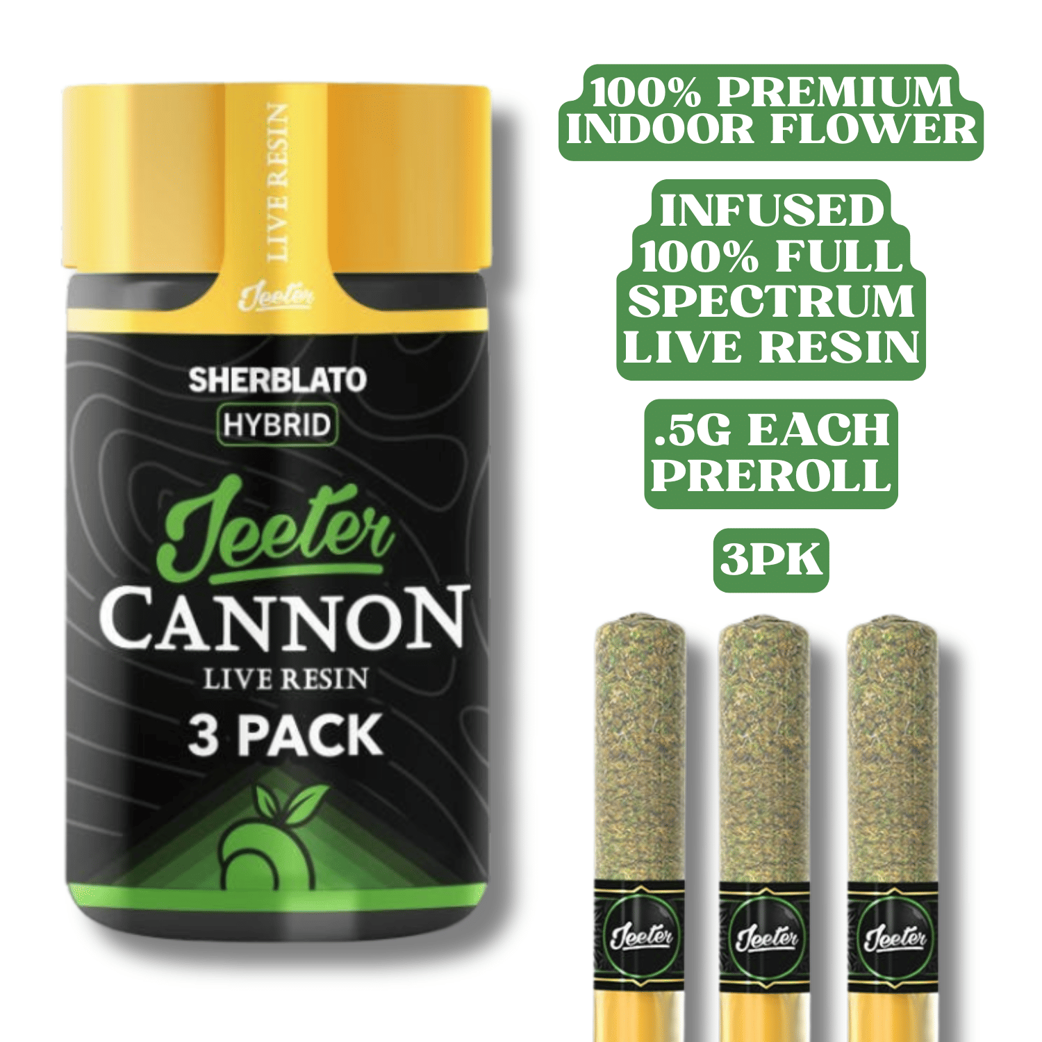 Jeeter: Sherblato Baby Cannons