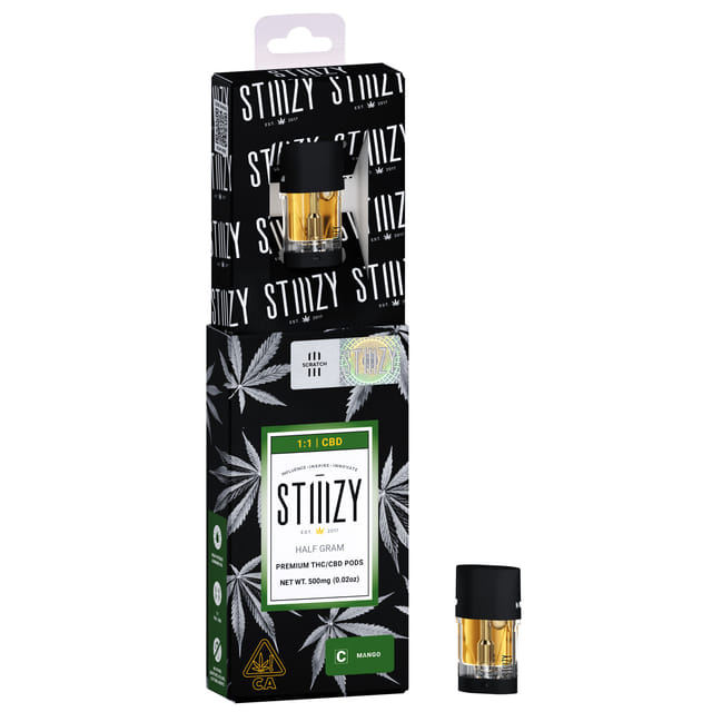 Mango (CBD 1:1) .5g -Pod *B2G1 EVERYDAY* *SPECIAL PRICING* - Mango