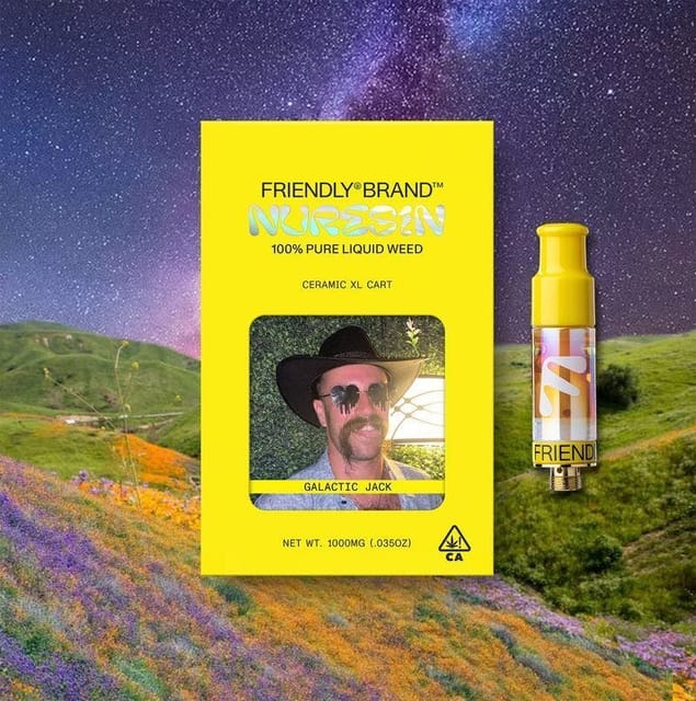 Galactic Jack (S) Cured Nuresin Cart - 1g - Galactic Jack (S)