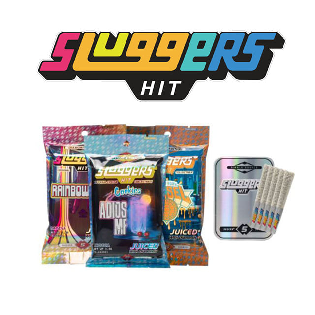 Sluggers - Infused Pre-roll Minis - 3.5g (5pk) - Rainbow Road - 5pc Package
