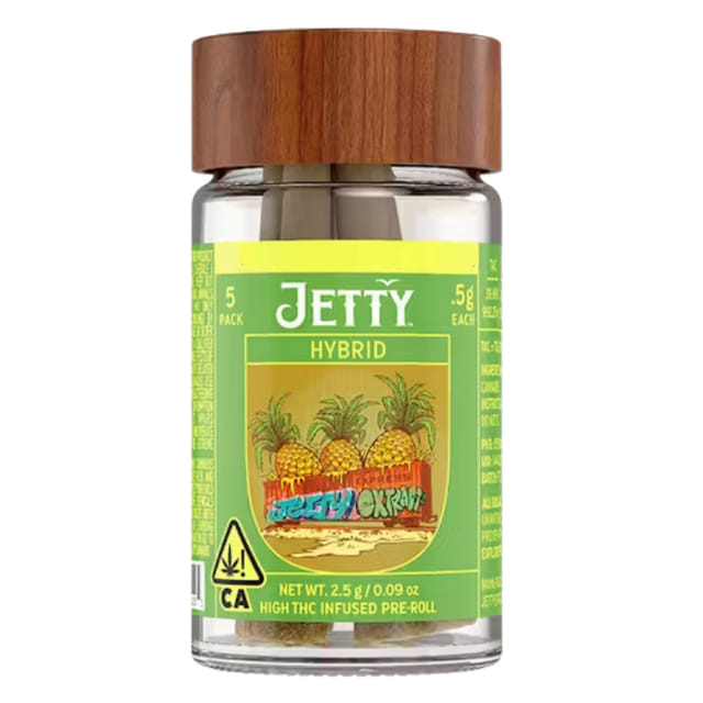 High THC 2.5g - 5pk Pineapple Express x Pink Certz - Pineapple Express x Pink Certz (S)