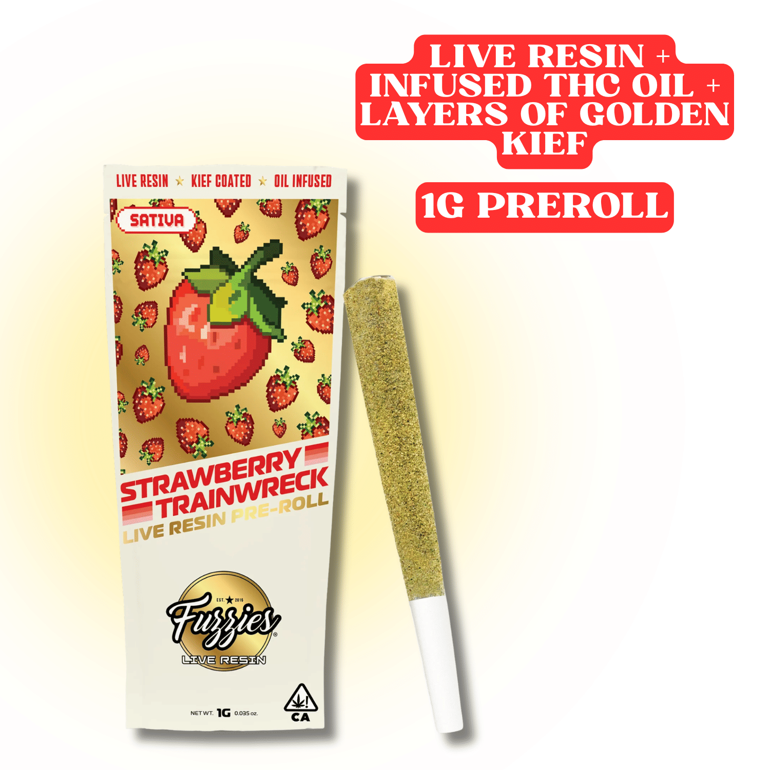 Fuzzies: Strawberry Trainwreck