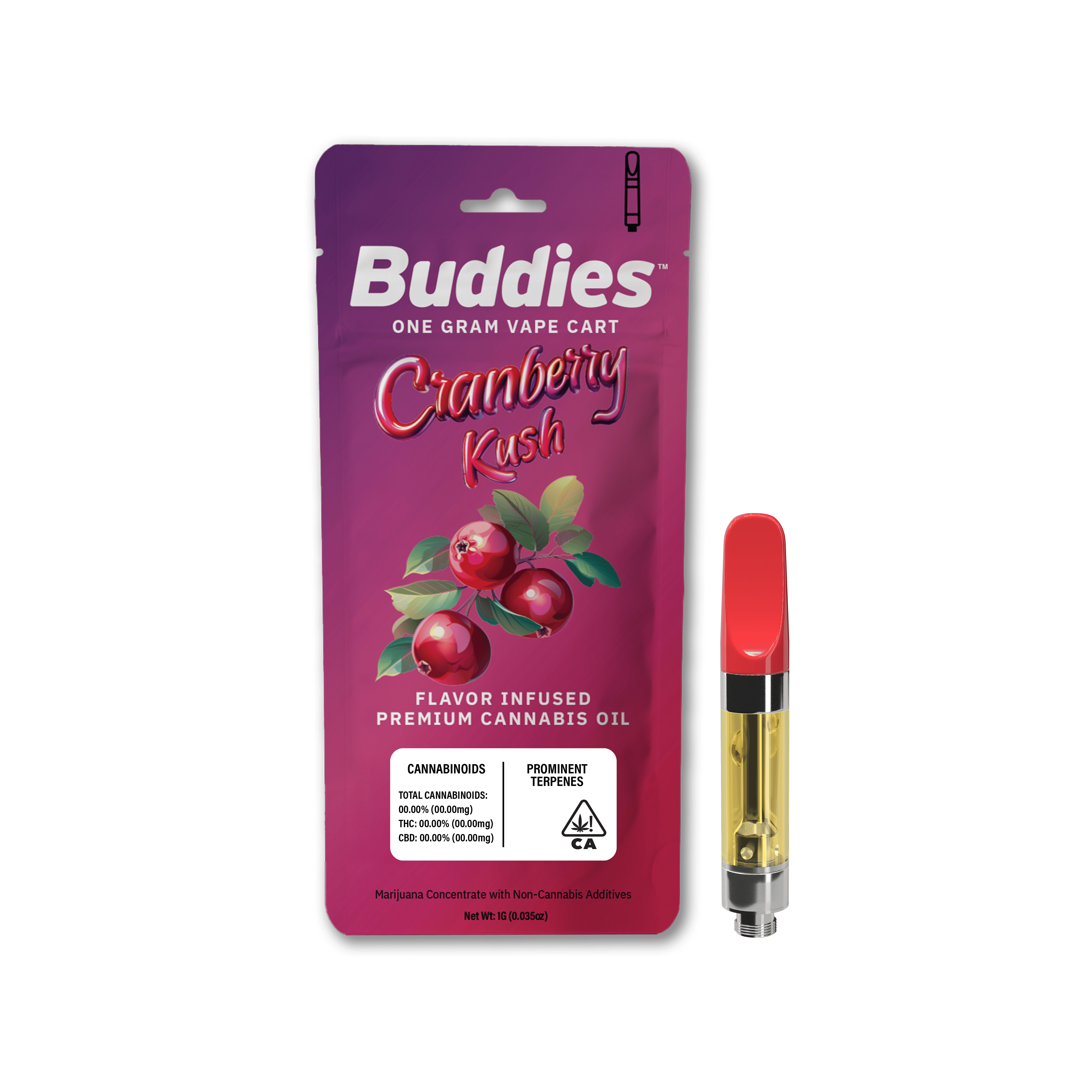 Buddies Brand: Cranberry Kush
